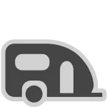 Caravan Site SVG Icon